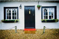 Cottage front security door
