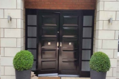 Little Aston double doors with side lights