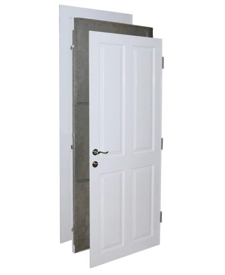 Secure steel door for homes