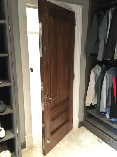 hardwood-walnut-safe-room-door